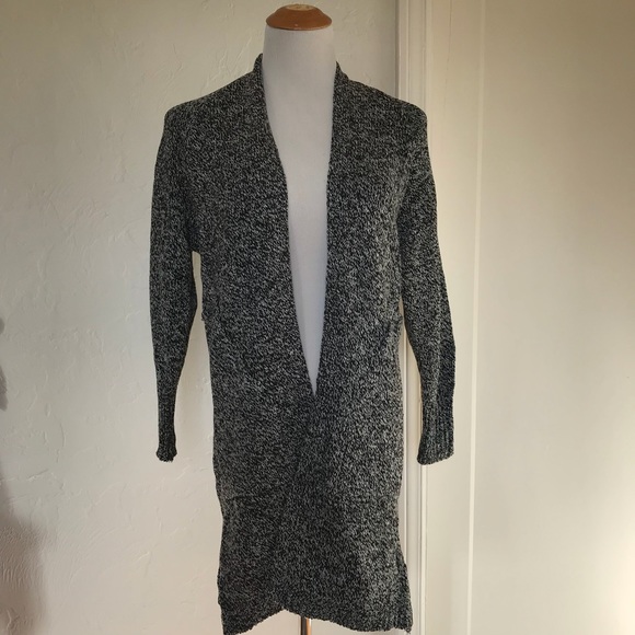 Marled black and grey sweater - Picture 6 of 7